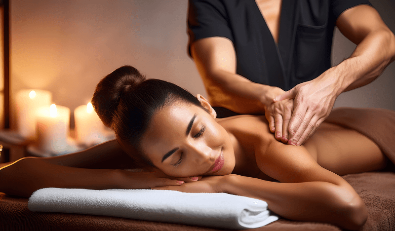 Masaje hindú Abhyanga a cuatro manos 60 min en Navirea Spa